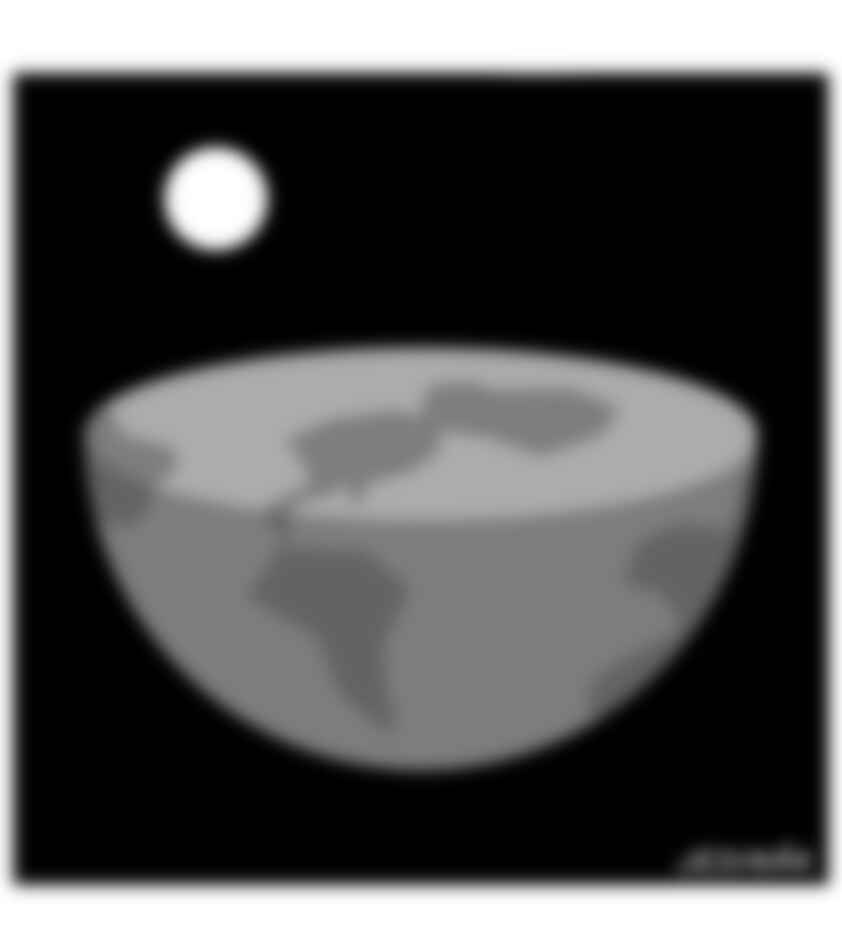 Flat-earthers and round-earthers reach a compromise.