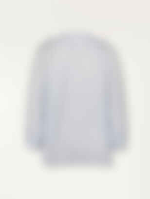 Mita Button Up Blouse in Nefas Sky