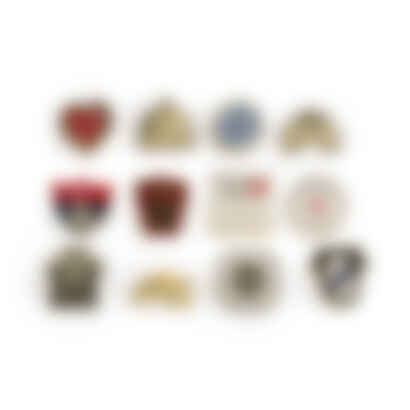 Enamel Pins (Set of 12)