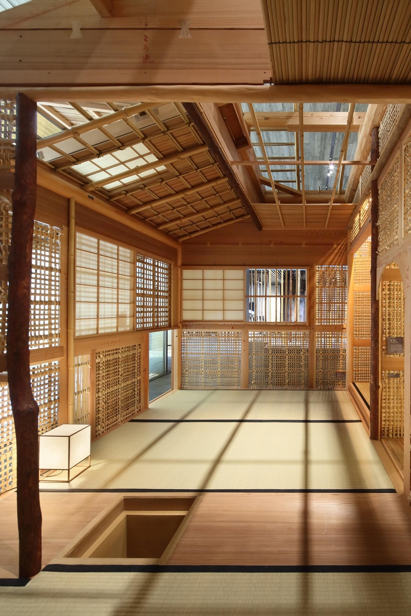 A model of Kyoto’s 18th-century Sa-an Teahouse, now being reconstructed at Japan House London.